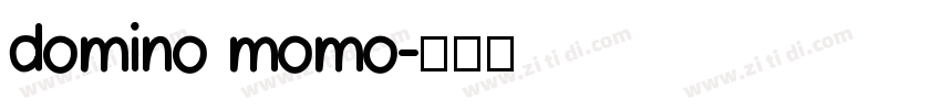 domino momo字体转换